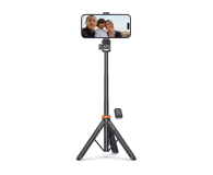 TECH-PROTECT L03S Selfie Stick Tripod Pilot Bluetooth (max 148cm) czarny - 1228044 - zdjęcie 3